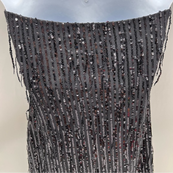 Wild Fable Black Strapless Sequin Dress - Picture 6 of 9